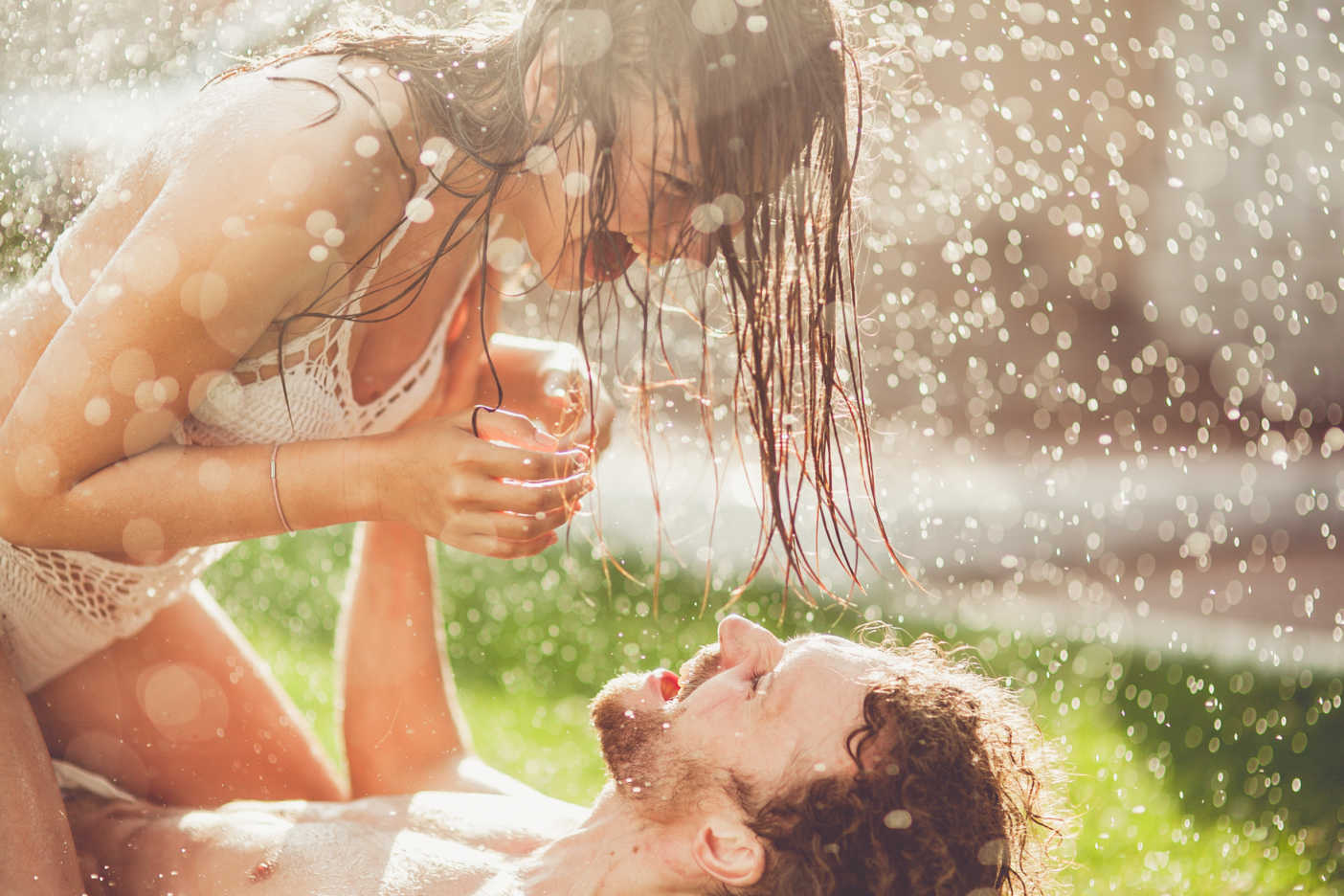 Couple in ecstasy — life force activated