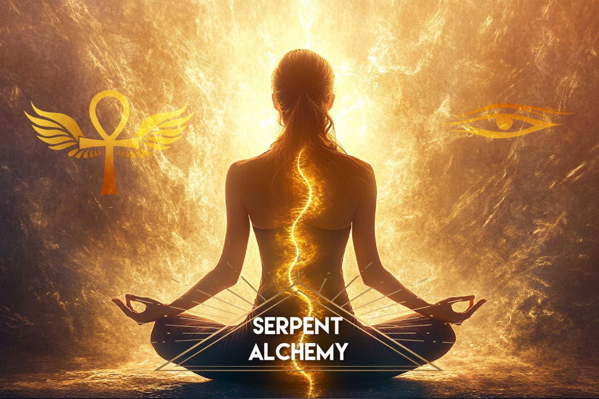 Serpent alchemy, rising kundalini energy and pineal gland activation